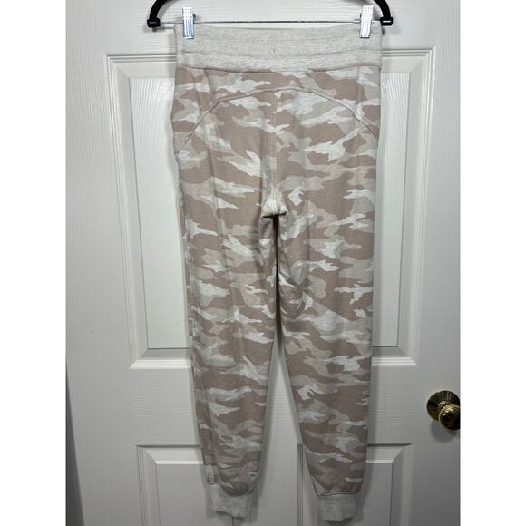 Athleta Balance Jogger Sweatpant Toasted Brown Heather Camo XS Travel Vacation - Picture 4 of 9